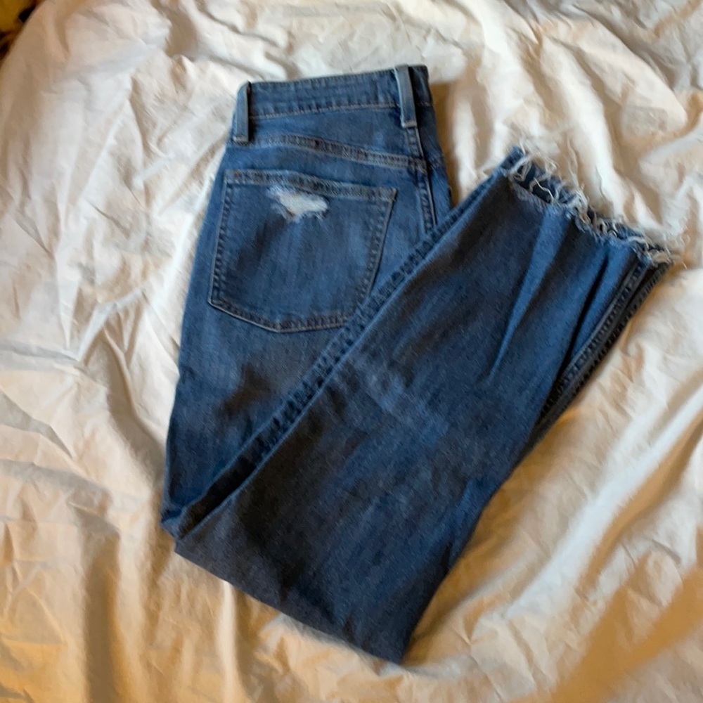 Zoe ankle straight jeans